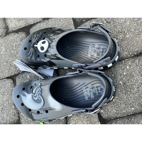 Disney Parks Nightmare Before Christmas Jack Zero Adult Clogs Crocs Size M7/W9 - Picture 10 of 12